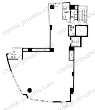 South Tower／サウスタワーの間取図