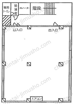 TOC ANNEX2階の間取図
