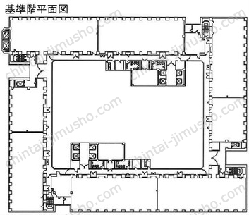 新宿NSビルの間取図