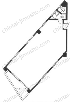 第二山本ビル3階の間取図