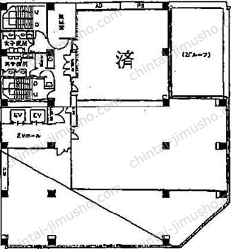 マニュライフプレイス東陽町の間取図