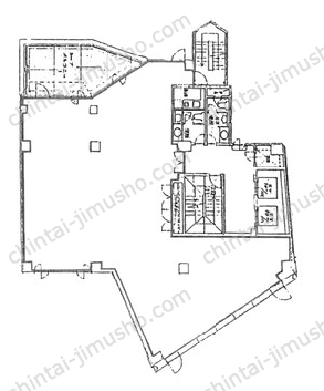 エムジー市ヶ谷ビルの間取図