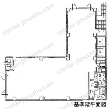 神田MSビル2階の間取図