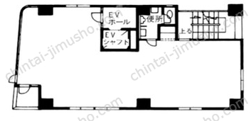六甲第2ビルの間取図
