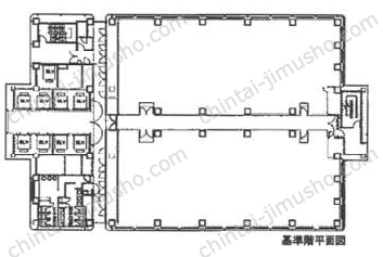 ニューピア竹芝ノースタワーの間取図