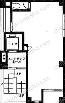 サンリット銀座ビル1階の間取図