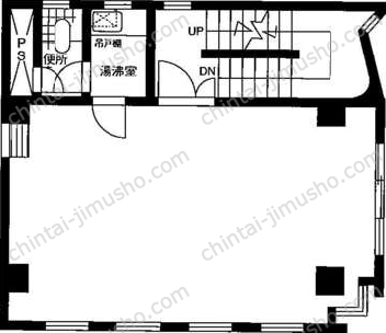 柏木ビル3階の間取図