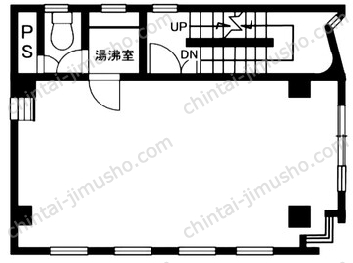 柏木ビル4階の間取図
