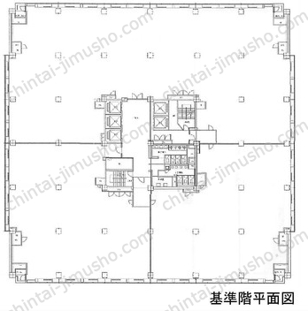 虎ノ門33森ビル1Fの間取図