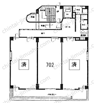 和倉ビル／WAKURA BLDGの間取図