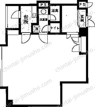 東京日産台東ビルの間取図