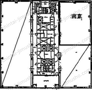 新宿グリーンタワーの間取図
