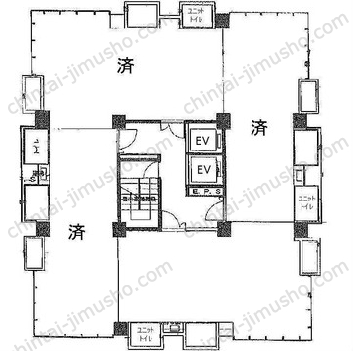 コイトビルの間取図