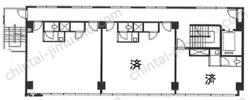 第三梅村ビルの間取図