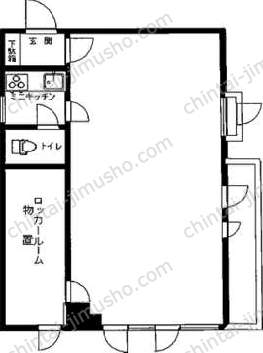 神楽坂黒須ビルの間取図