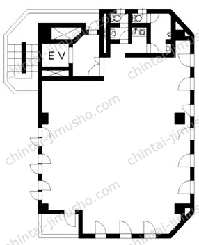 入交ビルの間取図