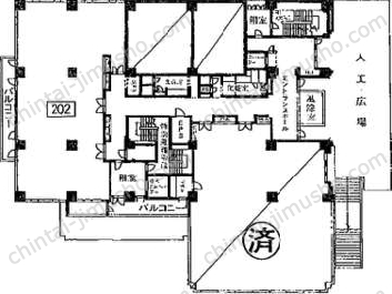 S&Sビルディングの間取図