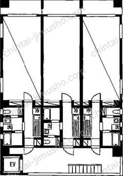 月村マンションNo.28の間取図