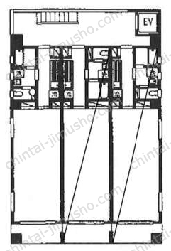 月村マンションNo.2810Fの間取図
