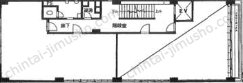全漁業ビルの間取図