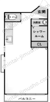 大久保フジビルの間取図