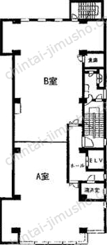 港南日成ビルの間取図