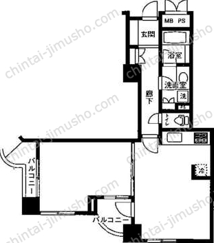 クレアール神田の間取図