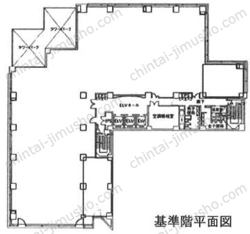 日本薬学会長井記念館ビルの間取図