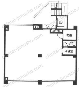 コア原宿の間取図