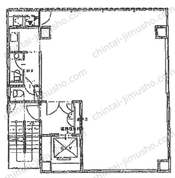 昭美京橋第二ビル9階の間取図