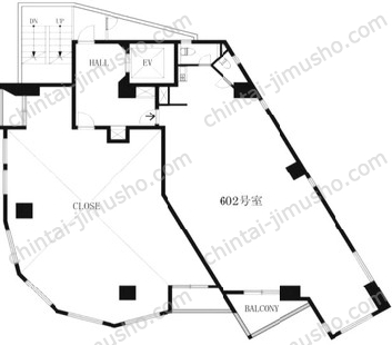 ABC・WACOビルの間取図