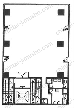 ARC CUBE日本橋本町5階の間取図