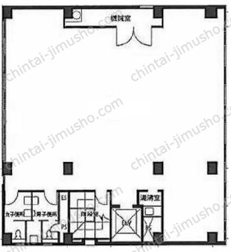 多摩川新宿ビル／ワイムビジネスプラザ新宿御苑の間取図