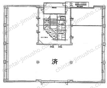 三田日東ダイビルの間取図