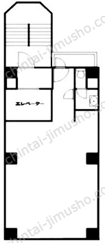 THE HORIZON 渋谷の間取図