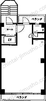 THE HORIZON 渋谷の間取図