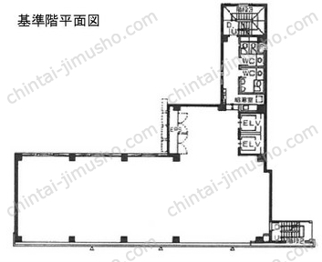 コア京橋ビルの間取図