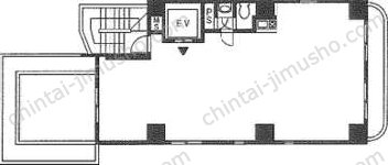 EARTH SHIBA BLD4階の間取図