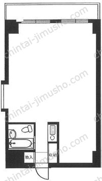 JSビル3階の間取図
