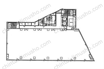 ONEST西五反田スクエア3Fの間取図