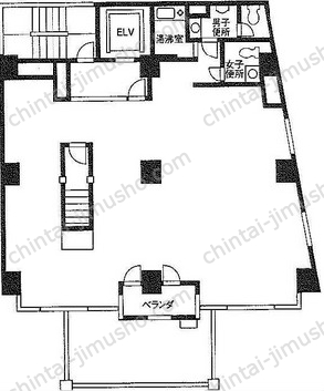 神谷町アネックス2号館の間取図