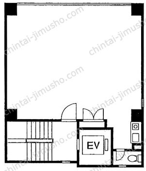 IWビルの間取図