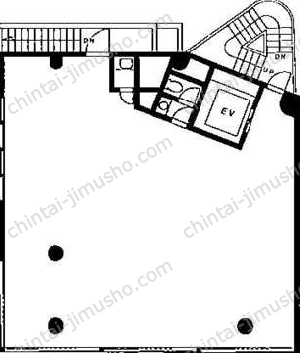 ランドコム麻布台2階の間取図