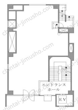 千城ビルの間取図
