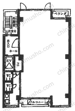 華ビルの間取図