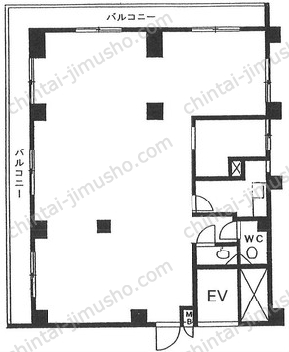 渋谷アジアマンションの間取図