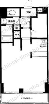 ノア渋谷の間取図