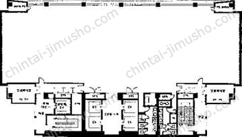 NTビル3階の間取図