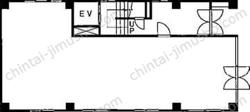 越山ビルの間取図