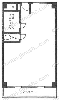 神宮前コーポラスの間取図